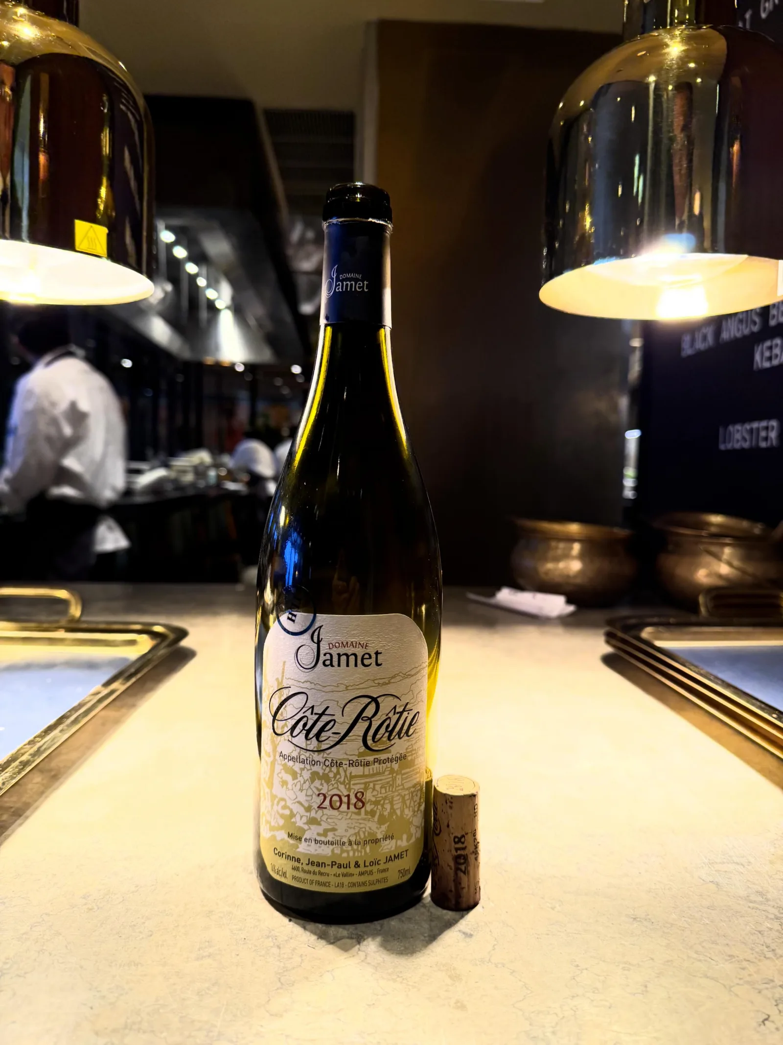 Domaine Jamet Côte-Rôtie 2018 bottle